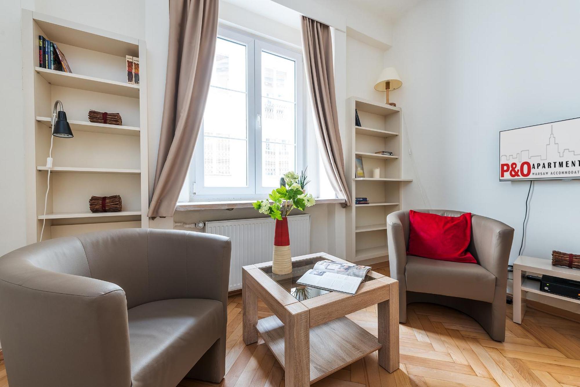 ורשה P&O Podwale Apartments חדר תמונה